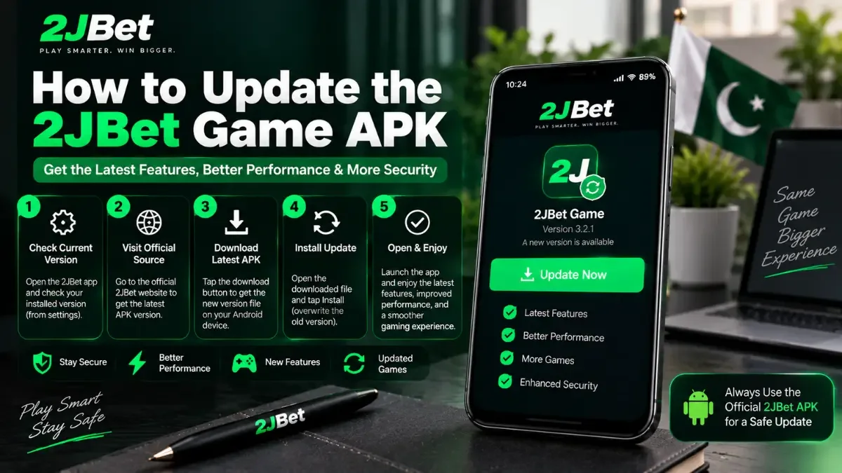 How to update the 2JBet Game APK on Android for better performance, security, and latest features